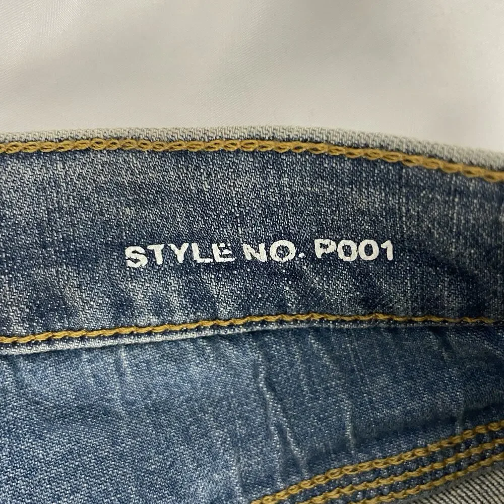 Purple Brand P001 Slim Fit Mineral Dye Stretch Denim Jeans Men's Size 36x34